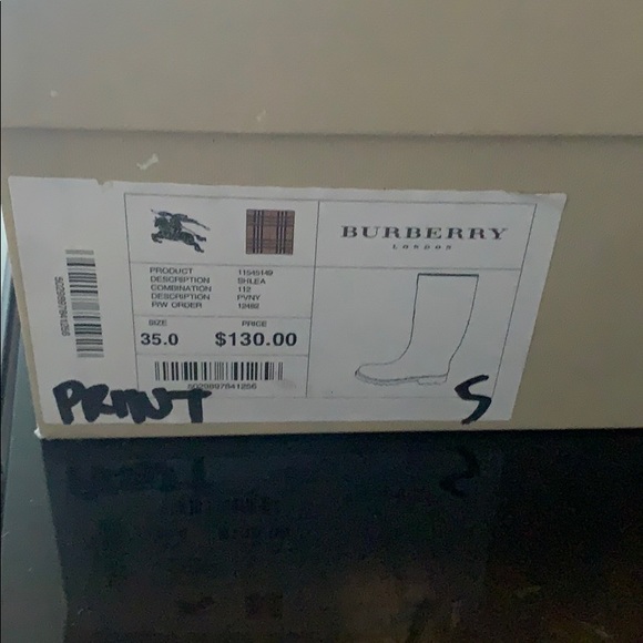 Vintage Burberry Rain Boots! - Picture 8 of 8